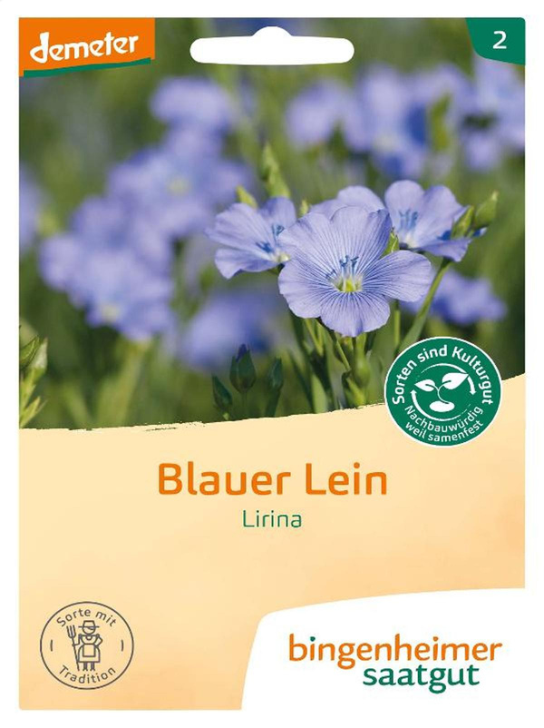 Produktfoto zu Samen: Blauer Lein (Öllein)