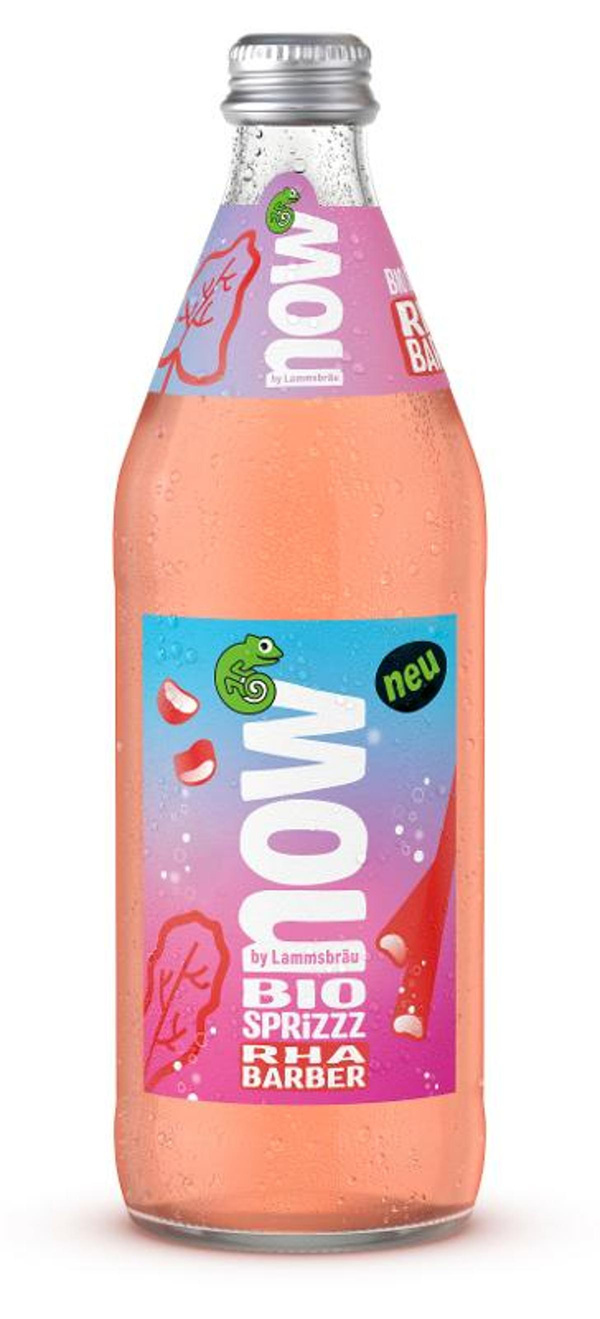 Produktfoto zu Now Sprizzz Rhabarber - statt 17,50 €