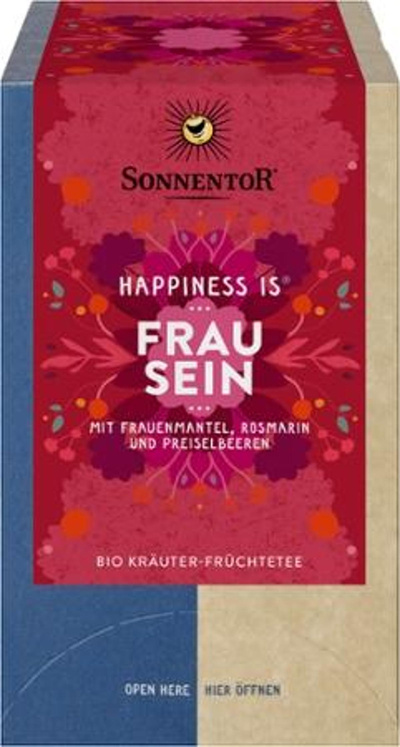 Produktfoto zu Happiness Tee Frausein