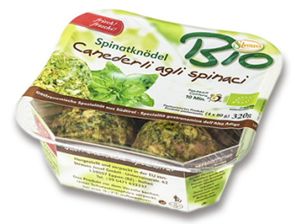 Produktfoto zu Spinatknödel