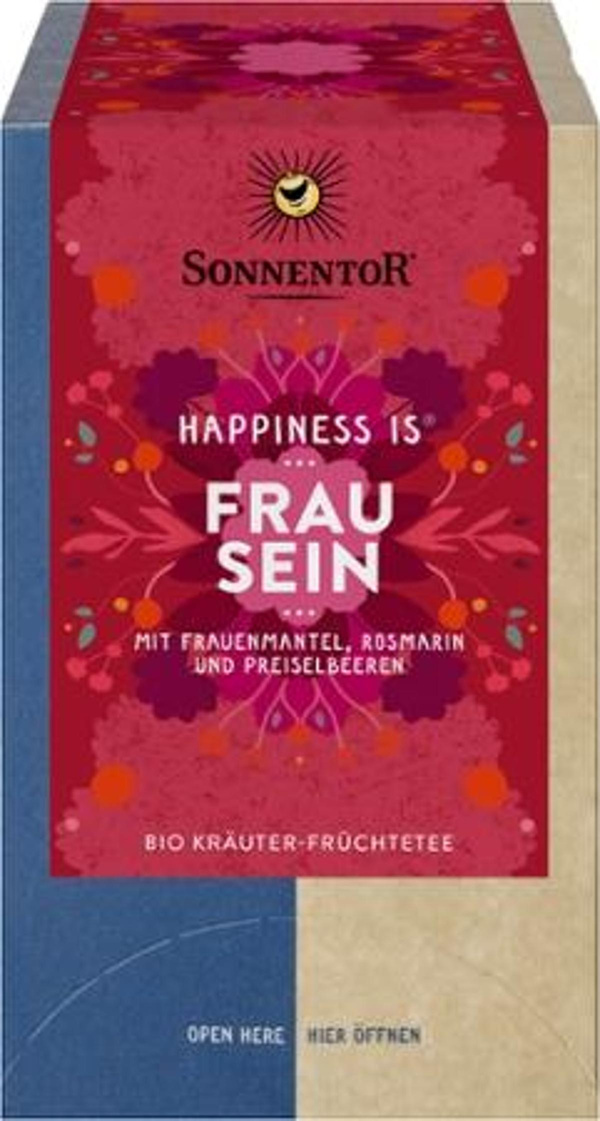 Produktfoto zu Happiness Tee Frausein