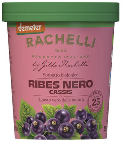 Produktfoto zu Cassis-Sorbet Rachelli