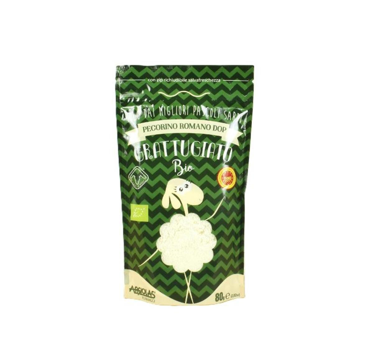 Pecorino Romano gerieben