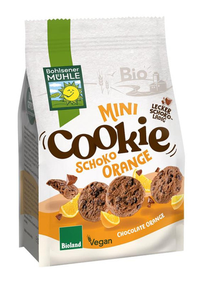 Produktfoto zu Mini Cookies Schoko Orange