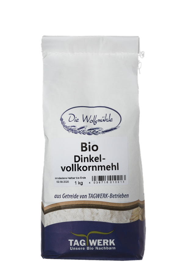 Produktfoto zu Dinkel Vollkornmehl regional