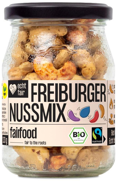Produktfoto zu Freiburger Nussmix geröstet & bunt gewürzt