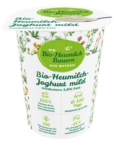 Produktfoto zu Heumilch Joghurt Natur