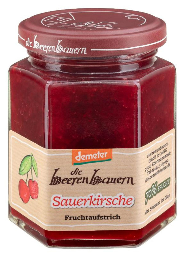 Produktfoto zu XSauerkirsche Fruchtaufstrich