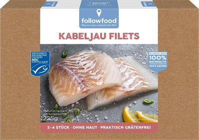 Produktfoto zu Kabeljau Filets TK