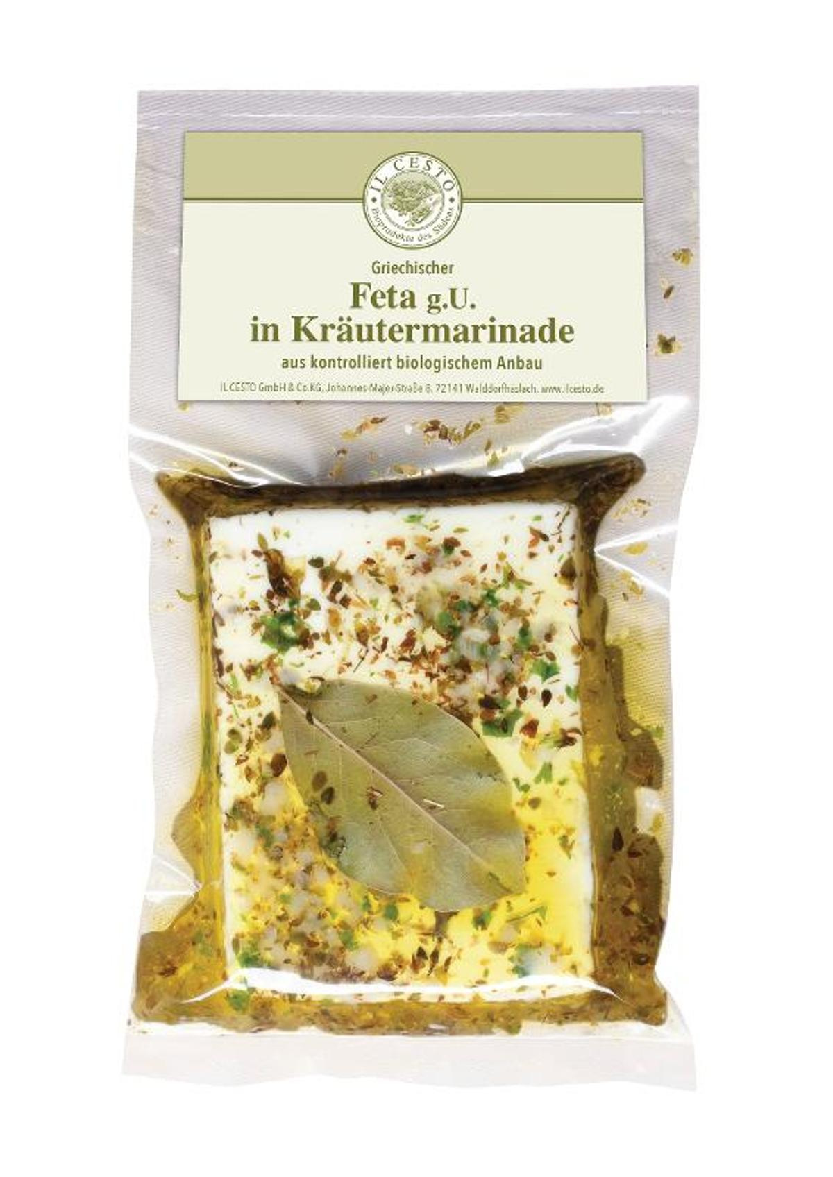 Griechischer Feta mariniert
