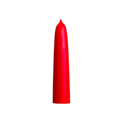 Produktfoto zu Festkerze klein (1 St.) rot