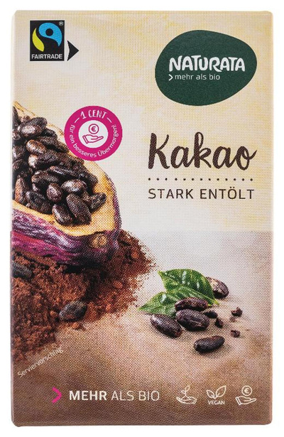 Produktfoto zu Kakaopulver stark entölt - wieder lieferbar!