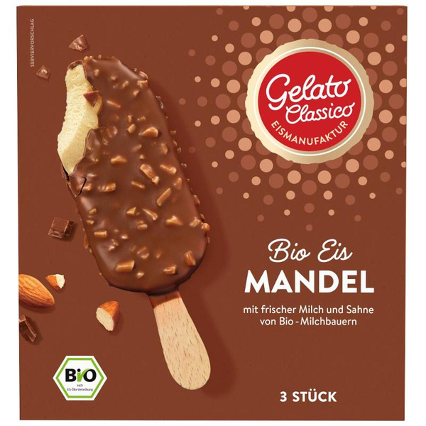 Produktfoto zu Eis am Stiel Mandel Multipack