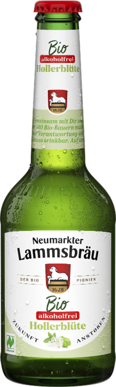 Produktfoto zu Lammsbräu alkoholfrei Hollerblüte