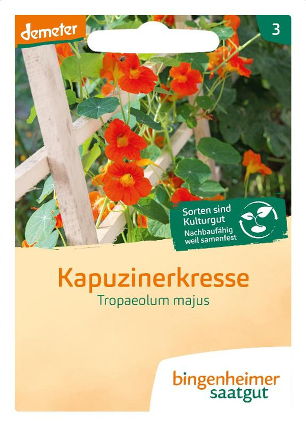 Produktfoto zu Samen: Kapuzinerkresse rankend