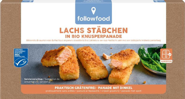 Produktfoto zu Lachs Stäbchen TK