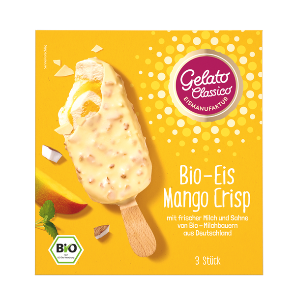 Produktfoto zu Stieleis Mango Crisp Multipack