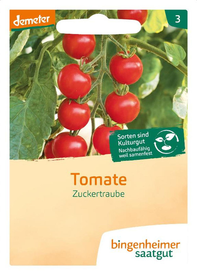 Produktfoto zu Samen: Cocktailtomate 'Zuckertrauben'