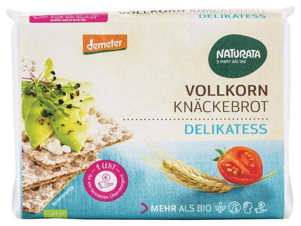 Produktfoto zu Vollkorn Knäckebrot Delikatess
