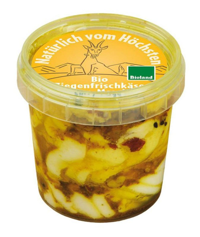 Produktfoto zu Ziegen Frischkäse Feige Mandel