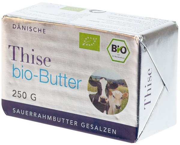 Produktfoto zu Thise Butter leicht gesalzen - nach einem über 100 Jahre alten Rezept