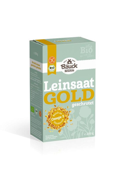 Produktfoto zu Leinsaat Gold geschrotet