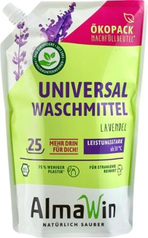 Produktfoto zu Flüssigwaschmittel im Beutel