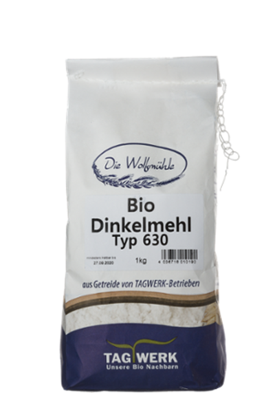Produktfoto zu Dinkelmehl 630 Wolfsmühle