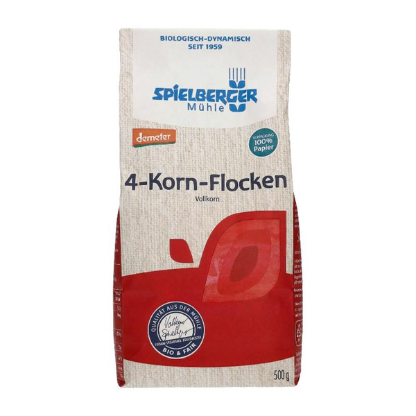 Produktfoto zu Vierkornflocken Vollkorn