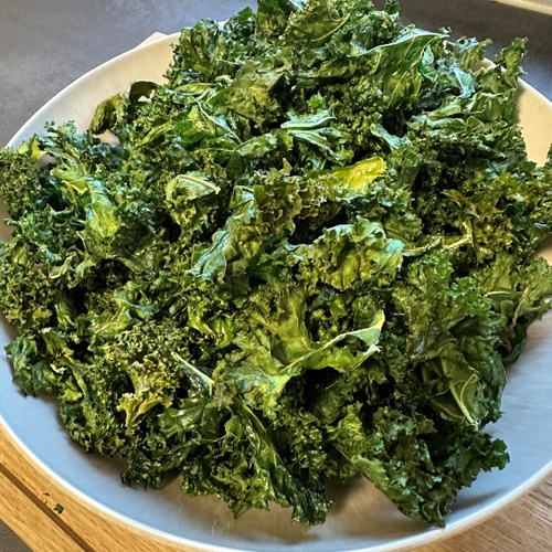 Rezeptbild für Grünkohl-Chips