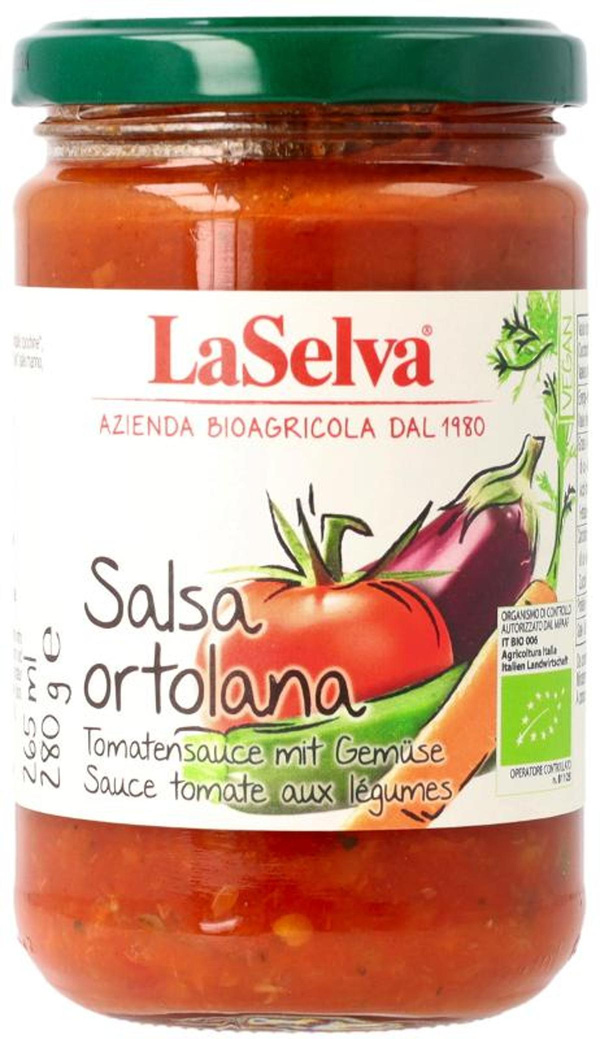 Produktfoto zu Salsa Ortolana - Tomatensauce mit reichlich Gemüse