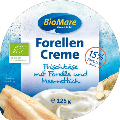 Produktfoto zu Frischecreme Forelle & Meerrettich