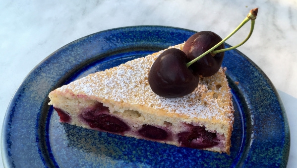 Rezeptbild für Kirsch-Ricotta-Kuchen