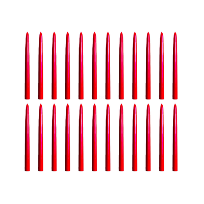 Produktfoto zu Christbaumkerzen (24 St.) rot