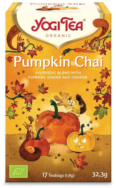 Produktfoto zu NEU: Yogi Tea Pumpkin Chai