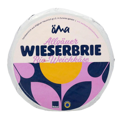 Produktfoto zu Allgäuer Wieserbrie aus tagesfrischer Bioland Heumilch