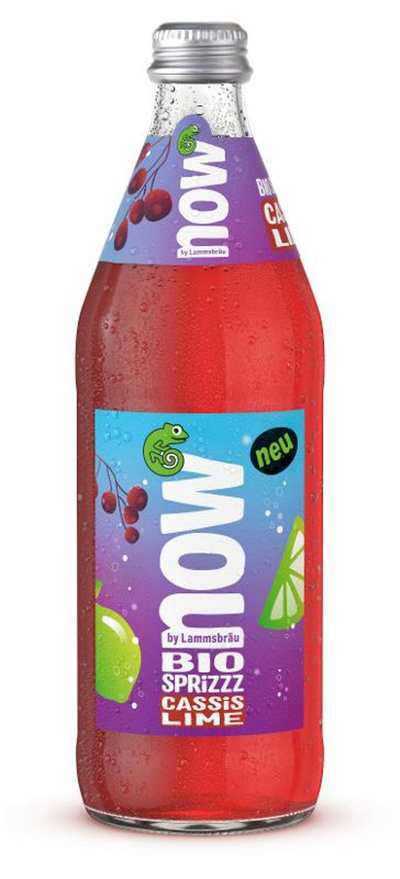 Produktfoto zu now Sprizzz Cassis-Lime