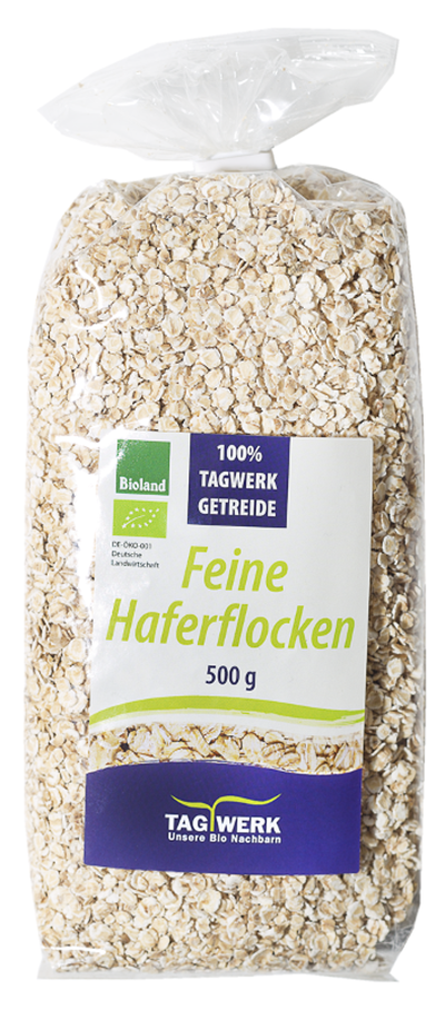 Produktfoto zu Haferflocken fein Tagwerk