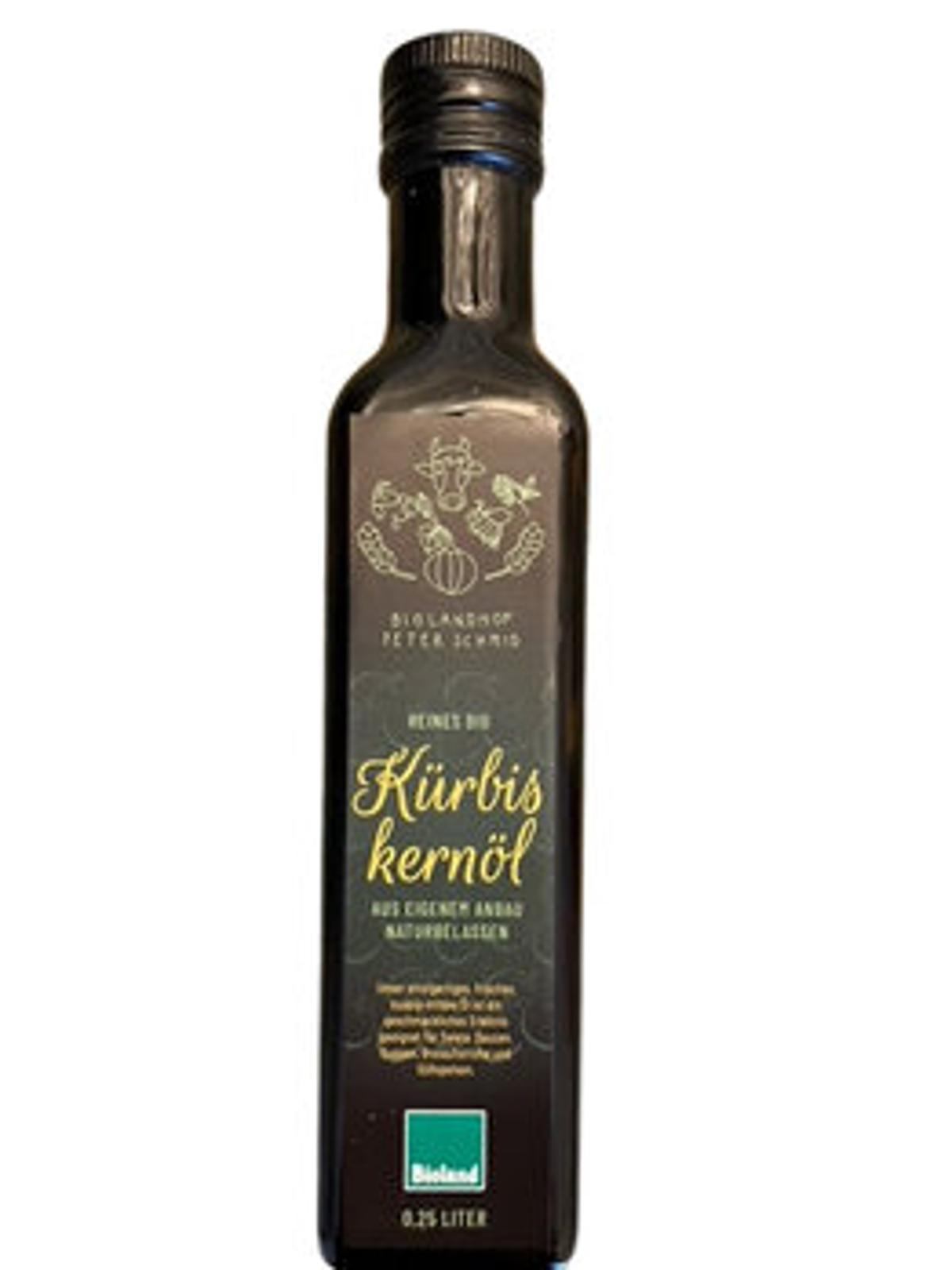 Kürbiskernöl aus der Region
