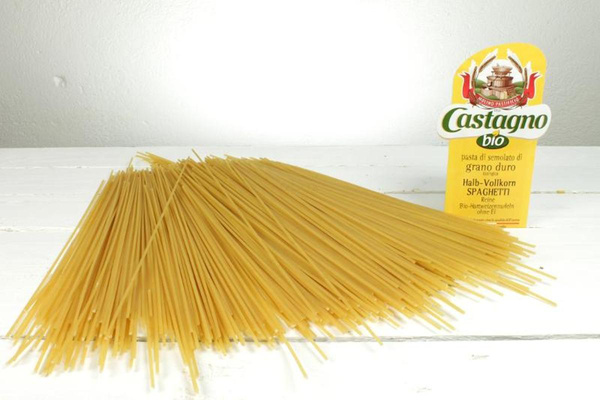 Produktfoto zu Spaghetti Halbvollkorn