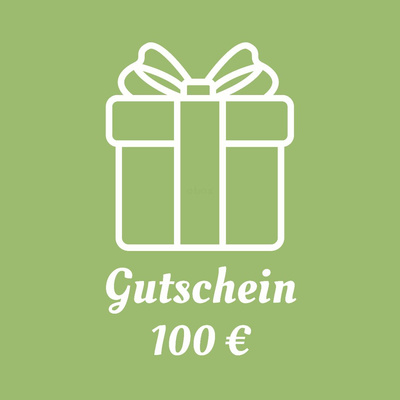 Produktfoto zu Gutschein 100 €