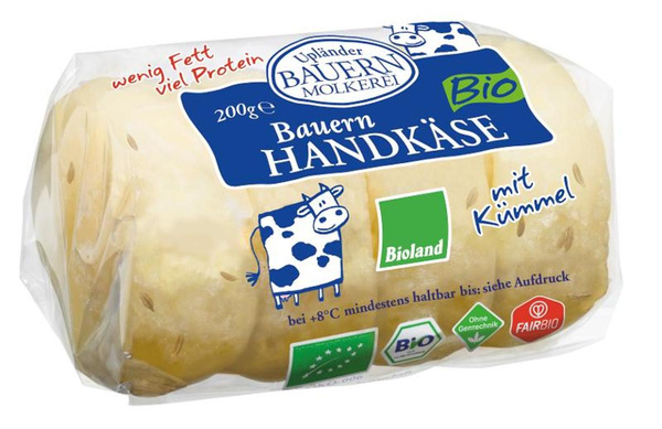 Produktfoto zu NEU: Harzer Bauern Handkäse Kümmel -  für 'Handkäs mit Musik'