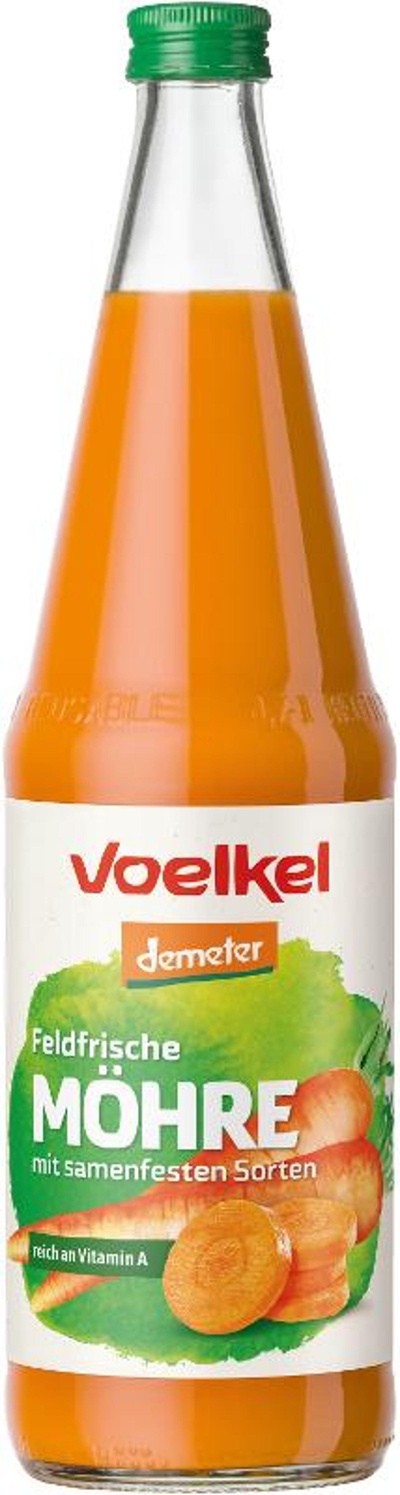 Produktfoto zu Möhrensaft feldfrisch Flasche