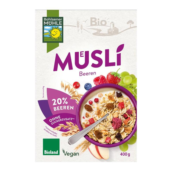 Produktfoto zu Müsli Beeren