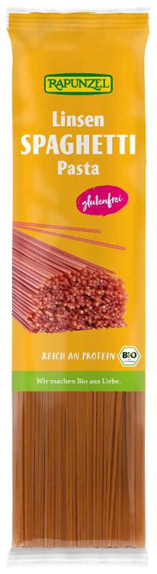 Produktfoto zu Gelbe Linsen Spaghetti