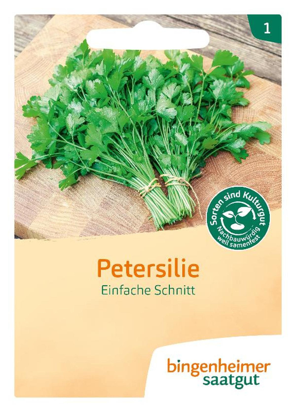 Produktfoto zu Samen: Petersilie Einfache Schnitt