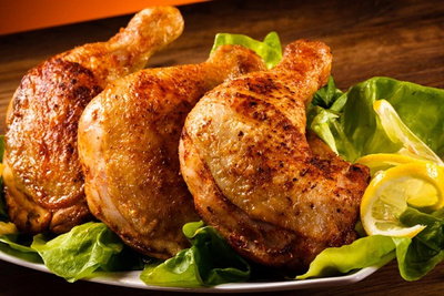 Produktfoto zu Hähnchenkeule -  bitte Info zum MHD beachten!