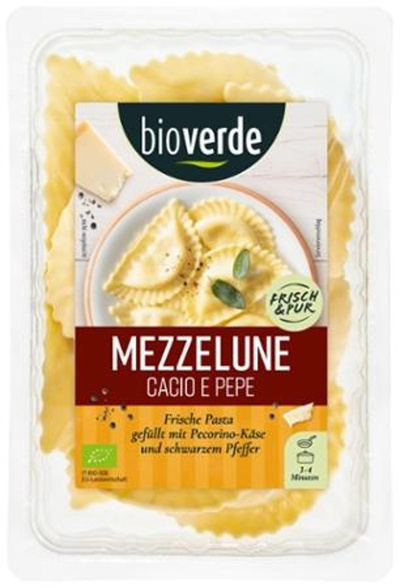 Produktfoto zu Mezzelune Cacio & Pepe
