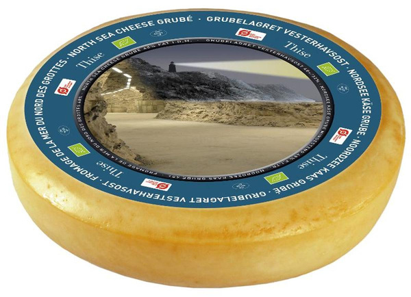 Produktfoto zu Nordseekäse Grube - 42 Monate höhlengereift, charakterstark, dänisch