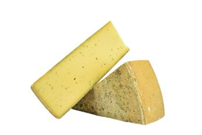 Produktfoto zu Hausbergkäse Almkräuter